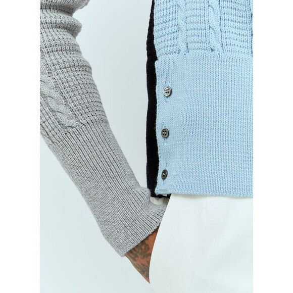 THOM BROWNE Cable Knit Cardigan - Picture 3 of 6